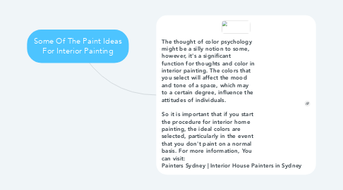 Mind Map: Some Of The Paint Ideas For Interior Painting