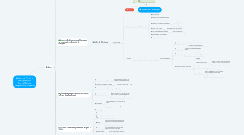 Mind Map: Analise de Perfis no Instagram por: Samuel Pereira @segredosdaaudiencia