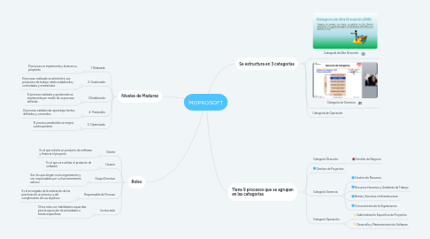 Mind Map: MOPROSOFT