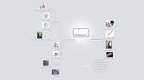 Mind Map: CARDIOPNEUMOLOGIA