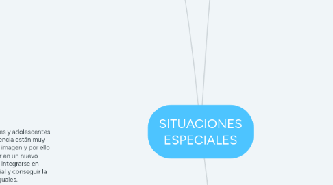 Mind Map: SITUACIONES ESPECIALES