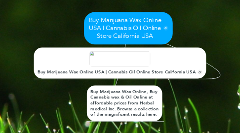 Mind Map: Buy Marijuana Wax Online USA | Cannabis Oil Online Store California USA