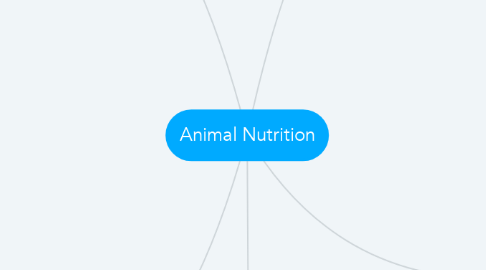 Mind Map: Animal Nutrition