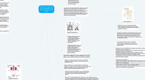 Mind Map: APARATOS Y SISTEMAS QUE COLABORAN CON LAS FUNCIONES DEL SER VIVO
