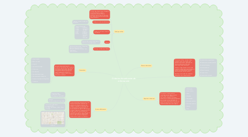 Mind Map: Criterios de selección de información