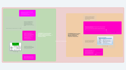 Mind Map: Categorias Gramaticales