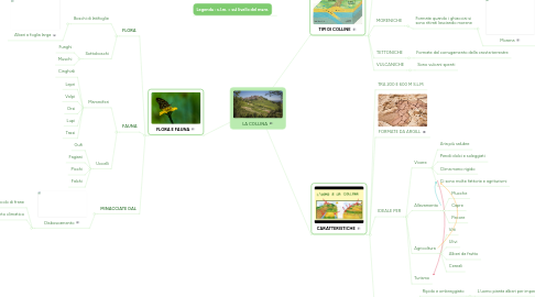 Mind Map: LA COLLINA