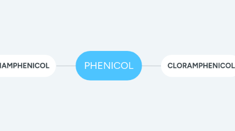 Mind Map: PHENICOL