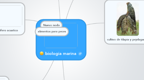 Mind Map: biologia marina