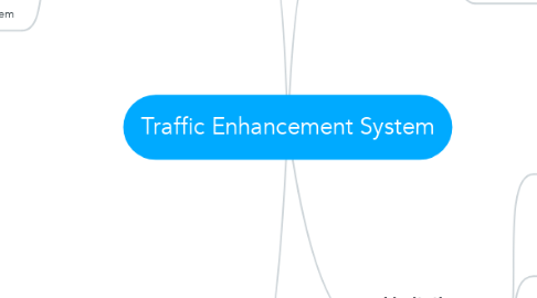 Mind Map: Traffic Enhancement System
