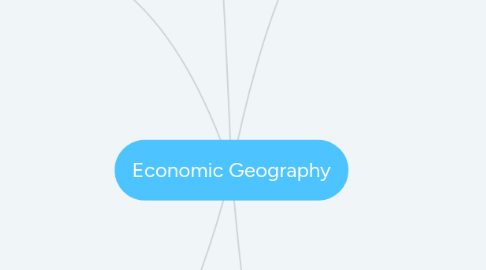 Mind Map: Economic Geography