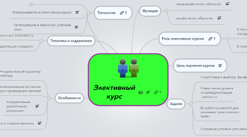 Mind Map: Элективный курс