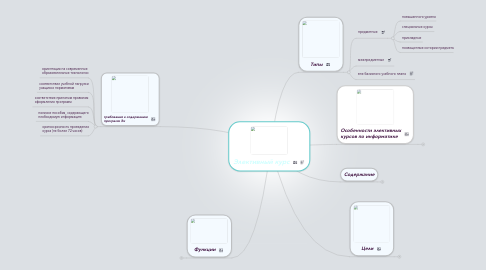 Mind Map: Элективный курс