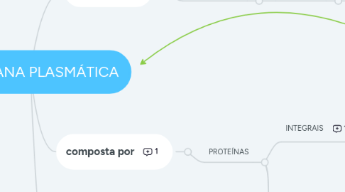 Mind Map: MEMBRANA PLASMÁTICA