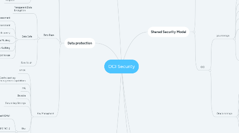 Mind Map: OCI Security