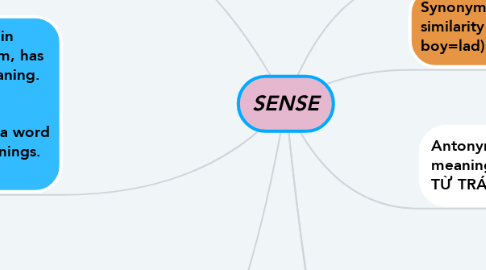 Mind Map: SENSE