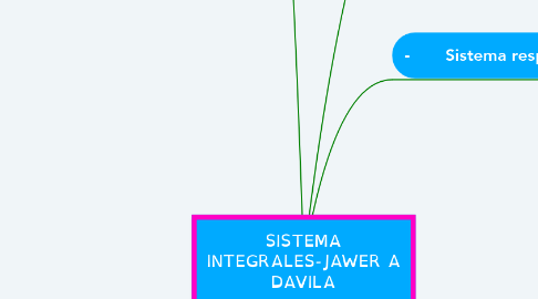 Mind Map: SISTEMA INTEGRALES-JAWER A DAVILA
