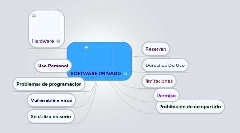 Mind Map: SOFTWARE PRIVADO