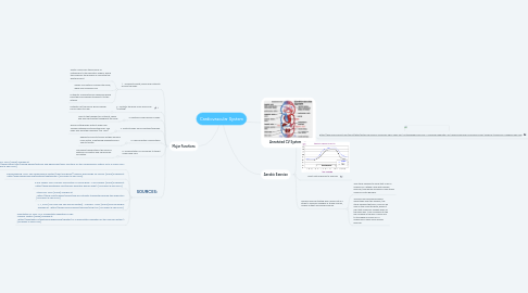 Mind Map: Cardiovascular System