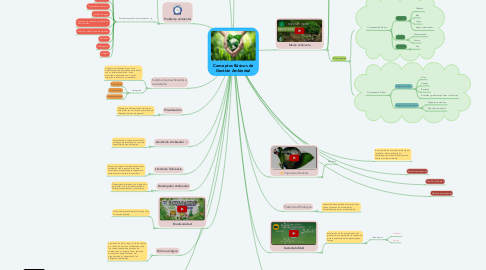 Mind Map: Conceptos Básicos de Gestión Ambiental