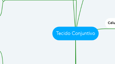 Mind Map: Tecido Conjuntivo