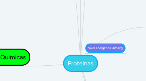Mind Map: Proteinas