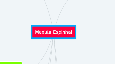 Mind Map: Medula Espinhal