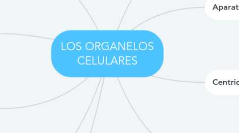 Mind Map: LOS ORGANELOS CELULARES