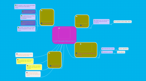 Mind Map: SOFTWARE PRIVATIVO