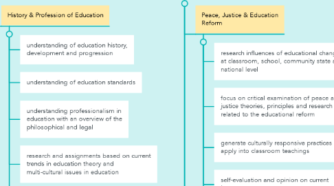 Mind Map: Masters of Education in Instruction Leadership