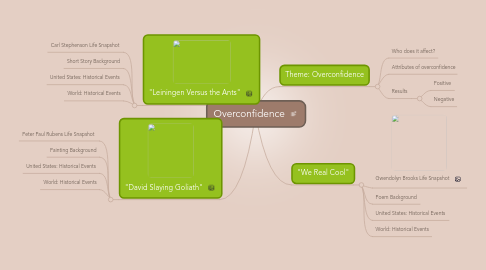 Mind Map: Overconfidence