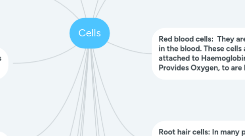 Mind Map: Cells