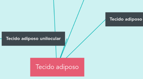 Mind Map: Tecido adiposo