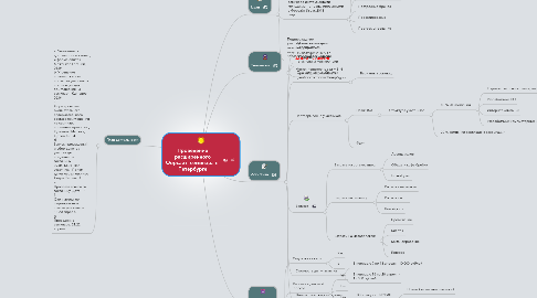 Mind Map: Проведение расширенного Форсайт семинара в Петербурге