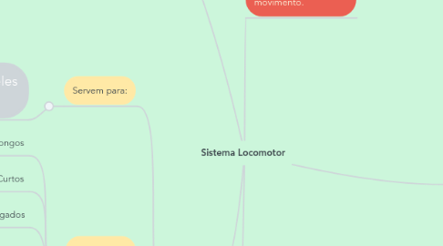 Mind Map: Sistema Locomotor