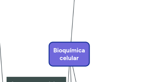 Mind Map: Bioquímica celular