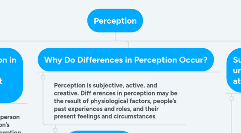 Mind Map: Perception