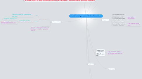 Mind Map: Is the idea of having one partner for life still a realistic one?