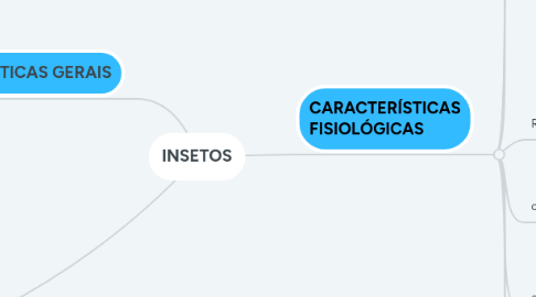 Mind Map: INSETOS