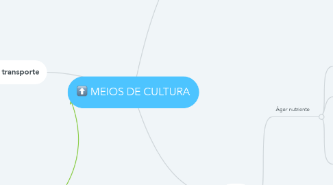 Mind Map: MEIOS DE CULTURA