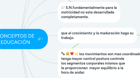 Mind Map: CONCEPTOS DE EDUCACIÓN