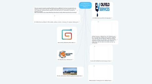 Mind Map: EV Oilfield and Trucking Services In Midland