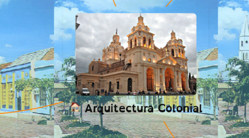 Mind Map: Arquitectura Colonial