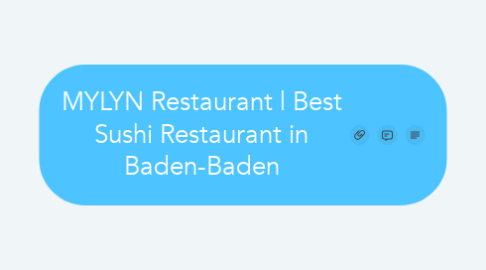 Mind Map: MYLYN Restaurant | Best Sushi Restaurant in Baden-Baden