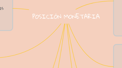 Mind Map: POSICIÓN MONETARIA