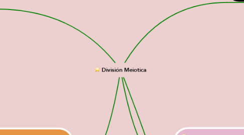 Mind Map: División Meiotica