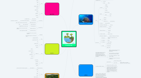 Mind Map: Ecosistemas
