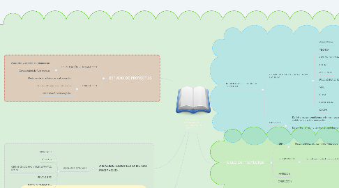 Mind Map: PROCESO DE PREPARACIÓN Y EVALUACIÓN DE PROYECTOS