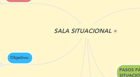 Mind Map: SALA SITUACIONAL
