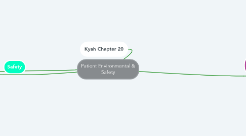 Mind Map: Patient Environmental & Safety